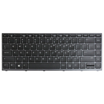 Grey Frame US Version Laptop Backlight Keyboard, For HP Zbook Studio G3