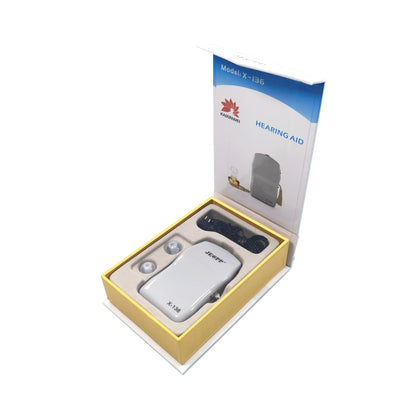 KAIXINWEI X136 DC1.5V In-ear Hearing Aid Sound Amplifier, X136