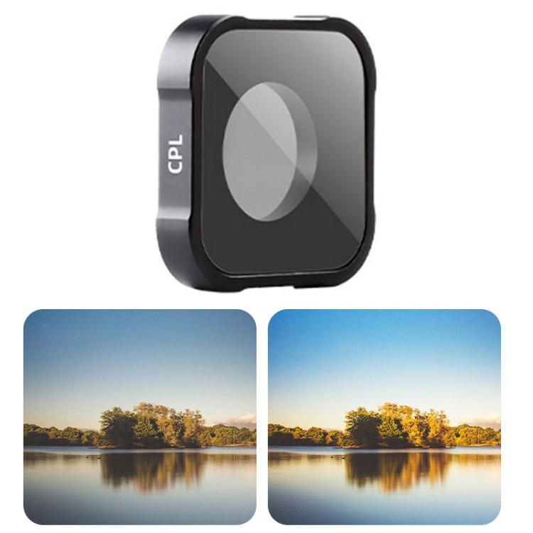 Action Camera Lens Filter For GoPro Hero11 Black / Hero11 Black mini / HERO10 Black / HERO9 Black, CPL Filter, ND8 Filter, ND16 Filter, ND32 Filter, NIGHT Filter, STAR Filter