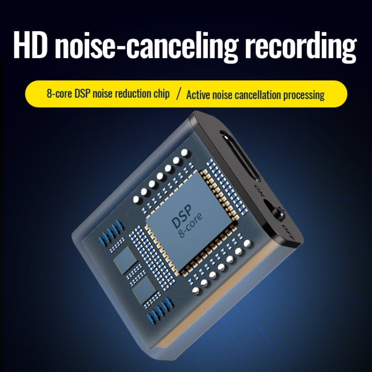 JNN Q8 Portable HD Noise Reduction Smart Voice Recorder, 4GB, 8GB, 16GB, 32GB