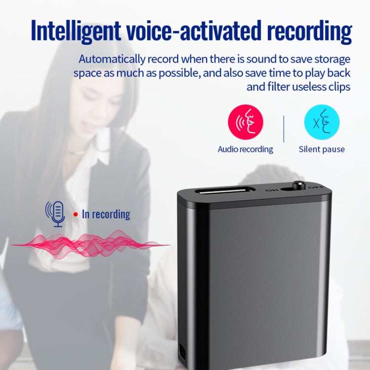 JNN Q8 Portable HD Noise Reduction Smart Voice Recorder, 4GB, 8GB, 16GB, 32GB