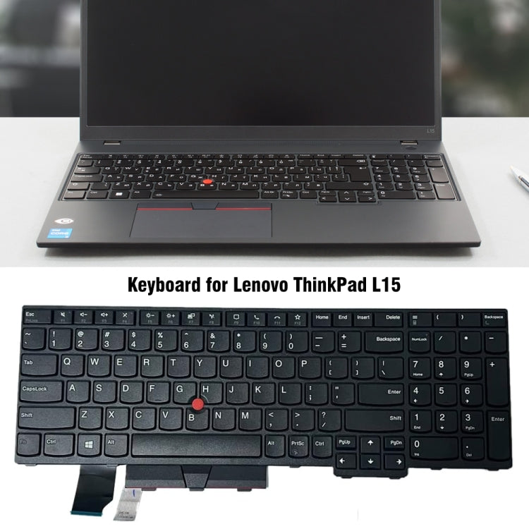 US Version Laptop Keyboard, For Lenovo ThinkPad L15 20U3 20U4 20U7 20U8, For Lenovo IdeaPad 710S-13IKB 710S-13ISK, For Lenovo IBM ThinkPad E570 E575, For Lenovo ThinkPad P50 P51 P70 P71, For Lenovo Yoga 500-15IBD, For Lenovo T480S E480 E485 L480 T490