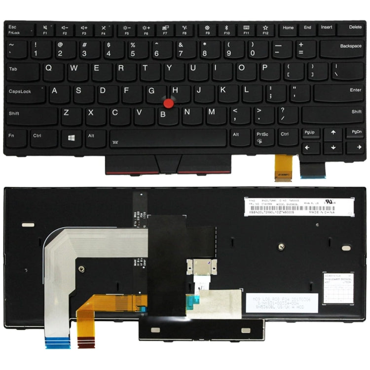 US Version Laptop Keyboard, For Lenovo ThinkPad L15 20U3 20U4 20U7 20U8, For Lenovo IdeaPad 710S-13IKB 710S-13ISK, For Lenovo IBM ThinkPad E570 E575, For Lenovo ThinkPad P50 P51 P70 P71, For Lenovo Yoga 500-15IBD, For Lenovo T480S E480 E485 L480 T490