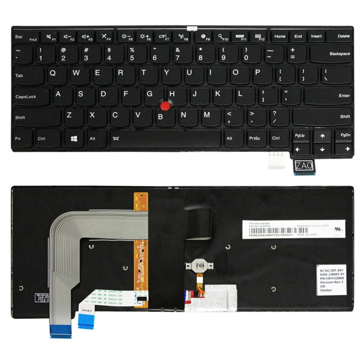 US Version Laptop Keyboard, For Lenovo ThinkPad L15 20U3 20U4 20U7 20U8, For Lenovo IdeaPad 710S-13IKB 710S-13ISK, For Lenovo IBM ThinkPad E570 E575, For Lenovo ThinkPad P50 P51 P70 P71, For Lenovo Yoga 500-15IBD, For Lenovo T480S E480 E485 L480 T490