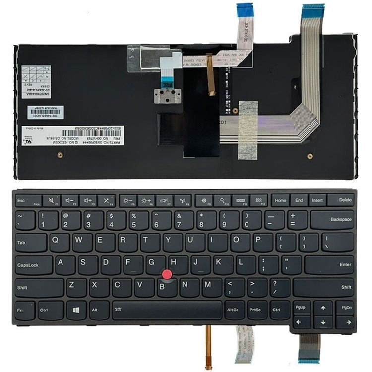 US Version Backlight Laptop Keyboard, For Lenovo Yoga 730-13IKB / 730-13IWL, For Lenovo IdeaPad 330-15ICH 330-15ICN, For Lenovo X1C 2019, For Lenovo Thinkpad E15, For Lenovo Thinkpad E14 GEN 1 2, For Lenovo P51S P52S T570 T580