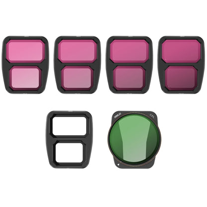 STARTRC Drone Lens Filter, For DJI Air 3 6 in 1 ND8/16/32/64 UV CPL