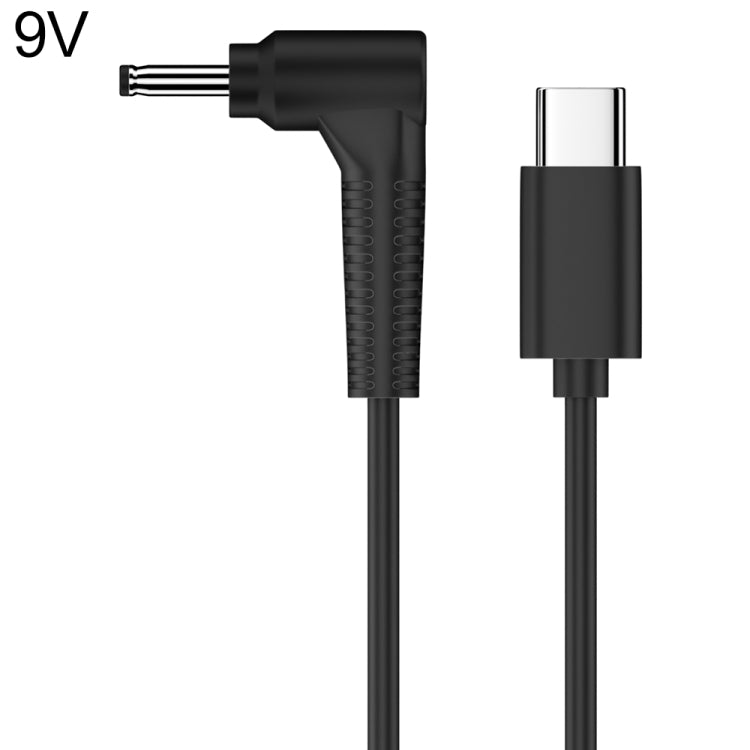 3.0 x 1.1mm DC Power to Type-C Adapter Cable, 9V, 12V, 15V, 20V