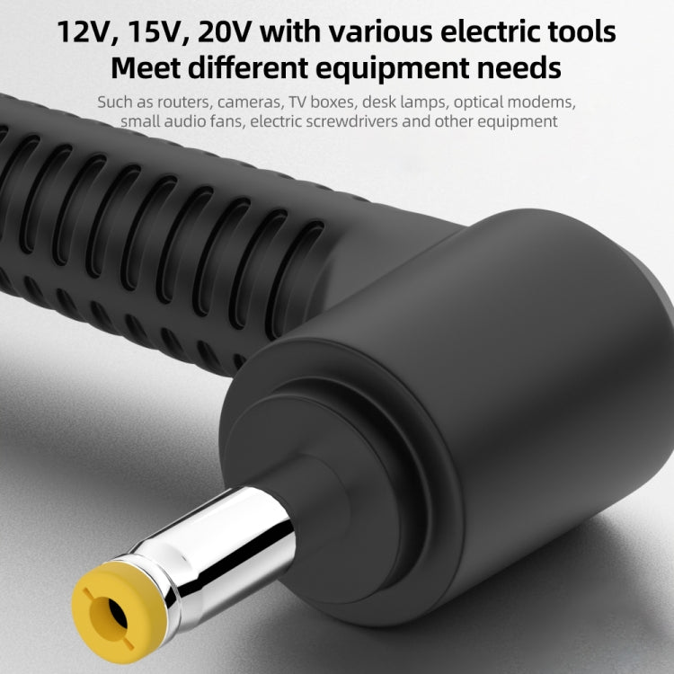 3.0 x 1.1mm DC Power to Type-C Adapter Cable, 9V, 12V, 15V, 20V
