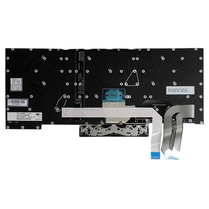 English Enter Key Backlight Laptop Keyboard, For Lenovo ThinkPad P1 X1 Extreme X1