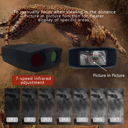 NV6000 Outdoor Hunting Twilight Full Color 4K HD Binocular Night Vision, NV6000