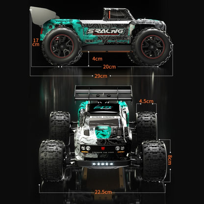 JJR/C Q146 Electric 4WD Alloy Short Card Off-Road Remote Control Car