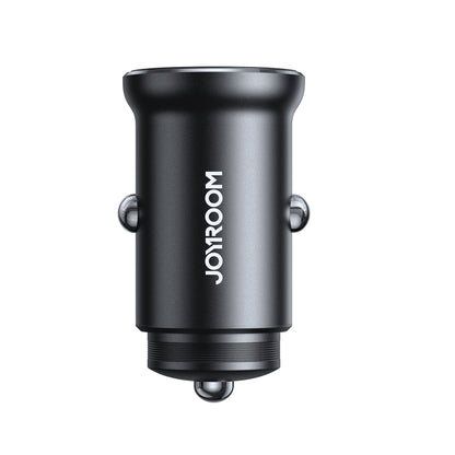 JOYROOM JR-CCN05 30W PD+QC3.0 Mini Metal Car Charger, JR-CCN05