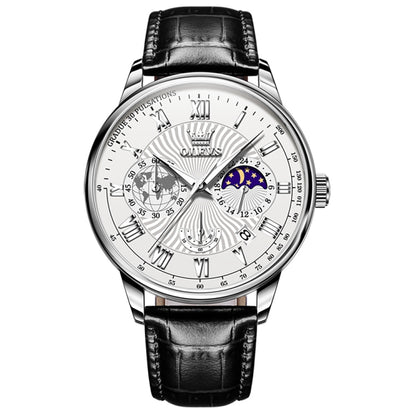 OLEVS 2893 Men Multifunctional Business Quartz Watch