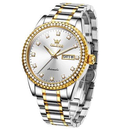 OLEVS 7003 Men Multifunctional Waterproof Mechanical Watch, 7003 Men