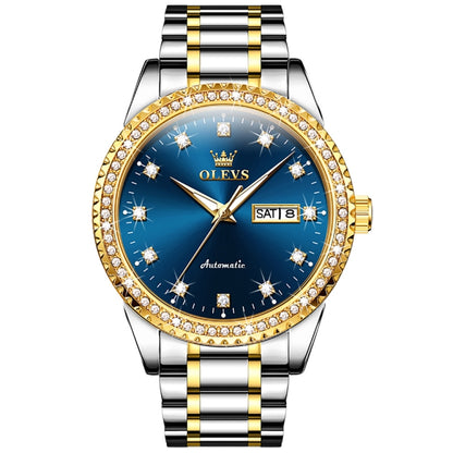 OLEVS 7003 Men Multifunctional Waterproof Mechanical Watch, 7003 Men