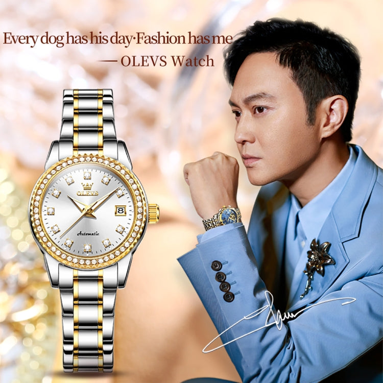 OLEVS 7003 Women Multifunctional Waterproof Mechanical Watch, 7003 Women