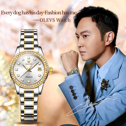 OLEVS 7003 Women Multifunctional Waterproof Mechanical Watch, 7003 Women