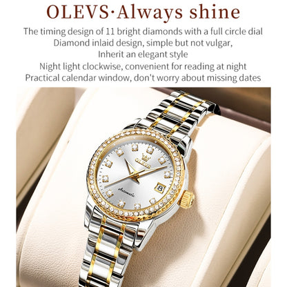 OLEVS 7003 Women Multifunctional Waterproof Mechanical Watch, 7003 Women