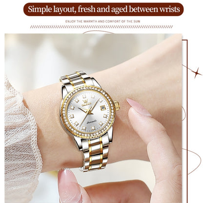 OLEVS 7003 Women Multifunctional Waterproof Mechanical Watch, 7003 Women