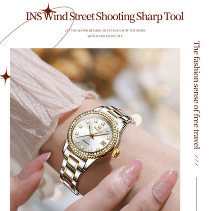 OLEVS 7003 Women Multifunctional Waterproof Mechanical Watch, 7003 Women