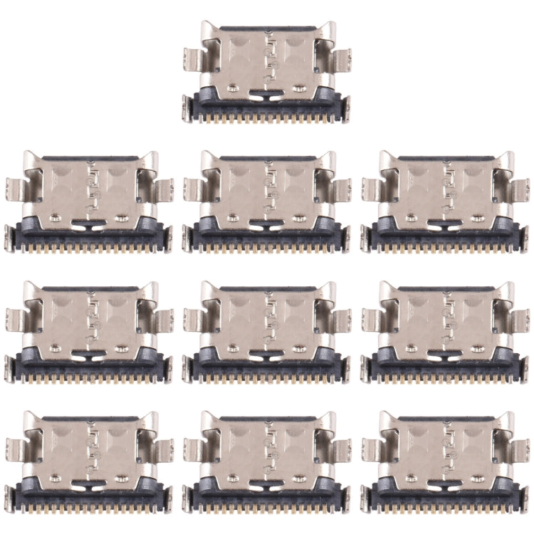 10 PCS Charging Port Connector, For Samsung Galaxy Tab S8 Ultra SM-X900, For Samsung Galaxy Tab S8+ SM-X800/X806, For Samsung Galaxy Tab S8 SM-X700/X706, For Samsung Galaxy Tab A8 10.5 2021, For Samsung Galaxy Tab S7 FE SM-T730...