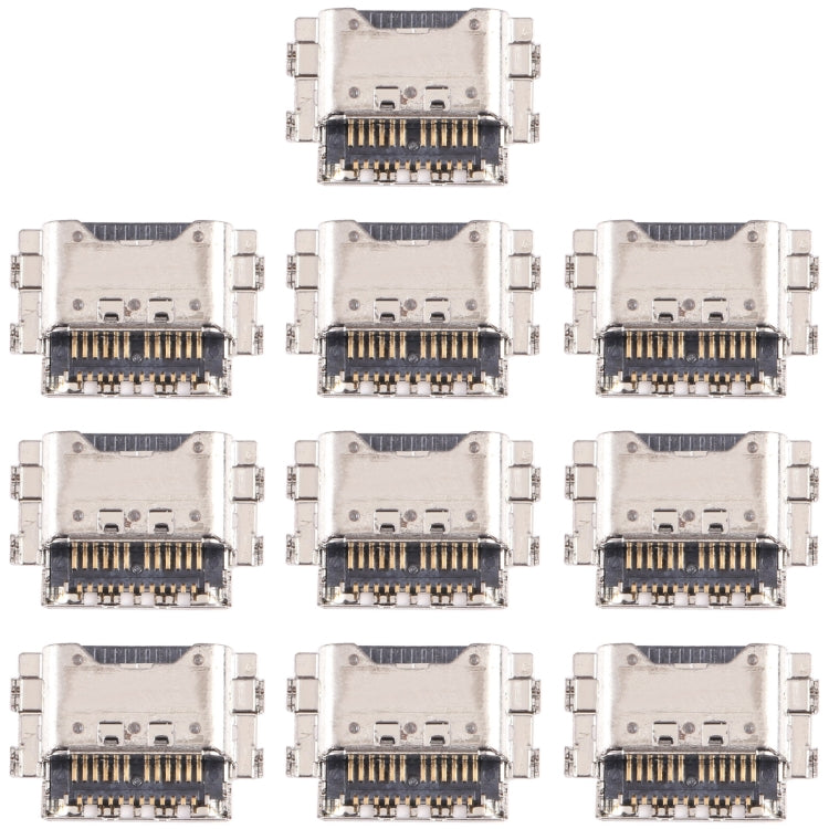 10 PCS Charging Port Connector, For Samsung Galaxy Tab S8 Ultra SM-X900, For Samsung Galaxy Tab S8+ SM-X800/X806, For Samsung Galaxy Tab S8 SM-X700/X706, For Samsung Galaxy Tab A8 10.5 2021, For Samsung Galaxy Tab S7 FE SM-T730...