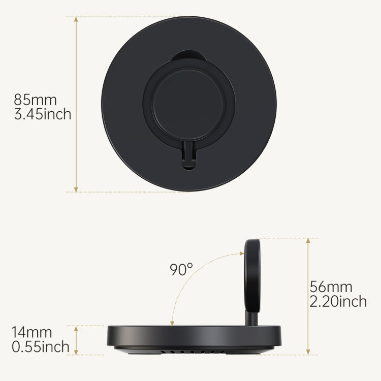 For Samsung Watch V17S Foldable Magnetic Wireless Charger, For Samsung Watch