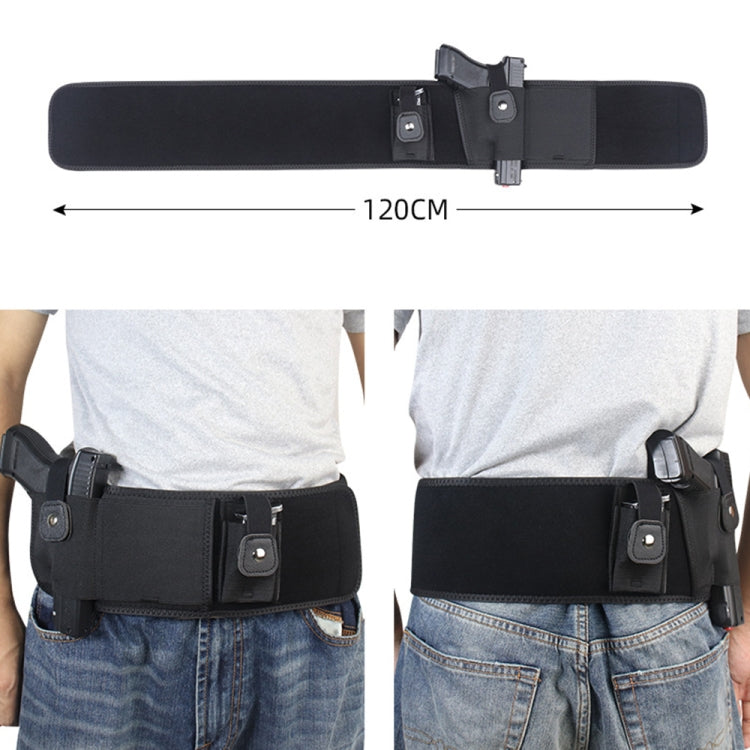 Elastic Outdoor Hidden Waist Belt, 40 inch Right Hand, 40 inch Left Hand, 45 inch Right Hand, 45 inch Left Hand, 50 inch Right Hand, 50 inch Left Hand