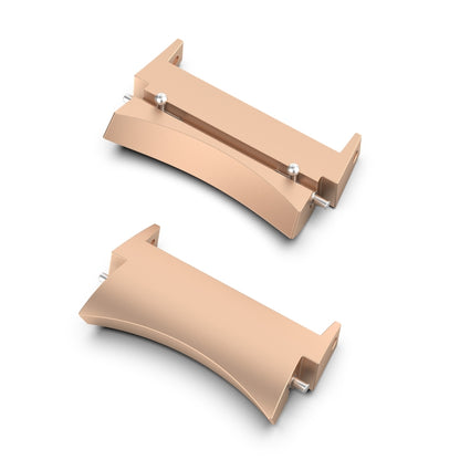 1 Pair Stainless Steel Metal Watch Band Connector, For Samsung Galaxy Watch 6 / 6 Classic