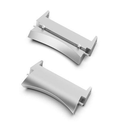 1 Pair Stainless Steel Metal Watch Band Connector, For Samsung Galaxy Watch 6 / 6 Classic