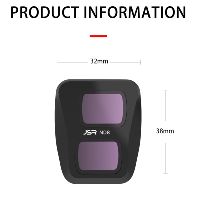 JSR KB Series Drone Lens Filter, For DJI Air 3 MCUV, For DJI Air 3 CPL, For DJI Air 3 ND8, For DJI Air 3 ND16, For DJI Air 3 ND32, For DJI Air 3 ND64, For DJI Air 3 ND256, For DJI Air 3 ND1000, For DJI Air 3 ND8PL, For DJI Air 3 ND16PL...