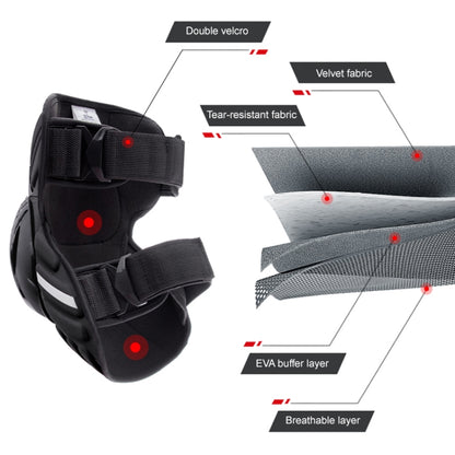 Motolsg MT03 Motorcycle Bicycle Riding Protective Gear, 2 in 1 Knee Pads