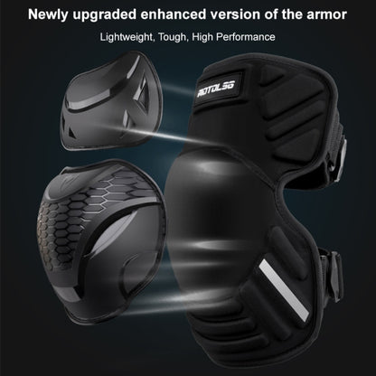 Motolsg MT03 Motorcycle Bicycle Riding Protective Gear, 2 in 1 Knee Pads