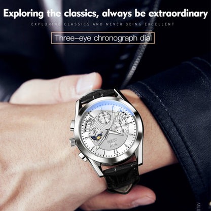 OLEVS 2876 Men Multifunctional Sports Chronograph Quartz Watch