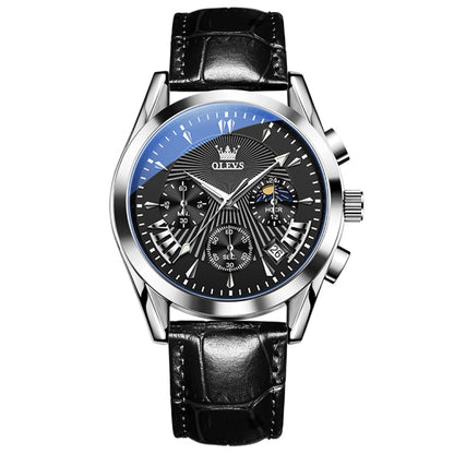 OLEVS 2876 Men Multifunctional Sports Chronograph Quartz Watch