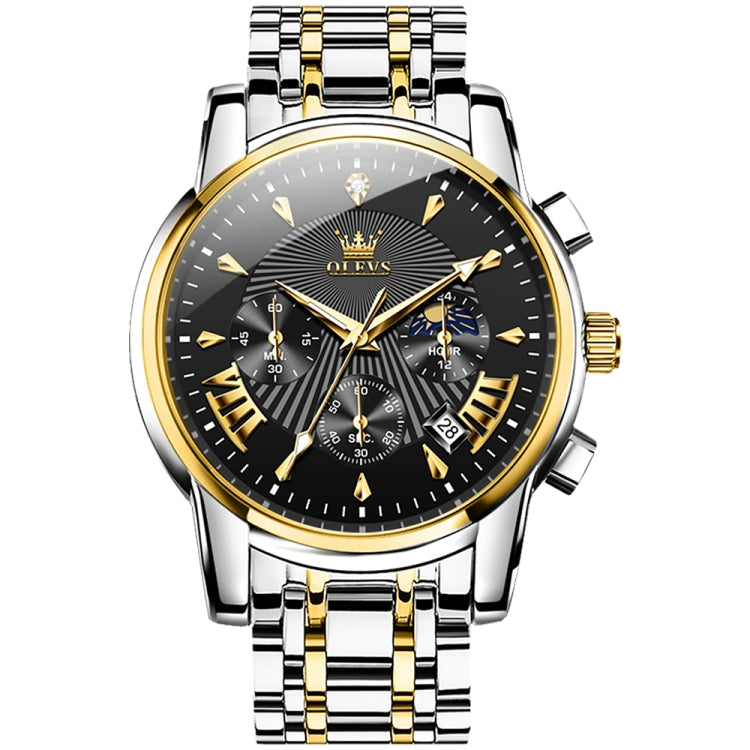 OLEVS 2892 Men Multifunctional Business Waterproof Quartz Watch