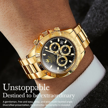 OLEVS 6638 Men Multifunctional Luminous Waterproof Mechanical Watch