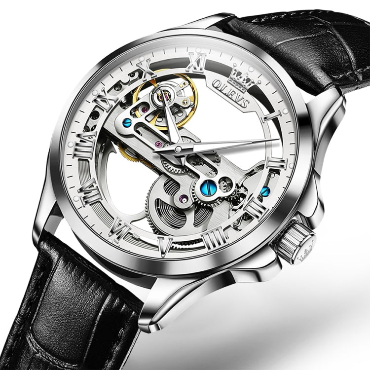 OLEVS 6661 Men Fashion Luminous Waterproof Mechanical Watch