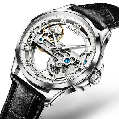 OLEVS 6661 Men Fashion Luminous Waterproof Mechanical Watch