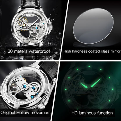 OLEVS 6661 Men Fashion Luminous Waterproof Mechanical Watch