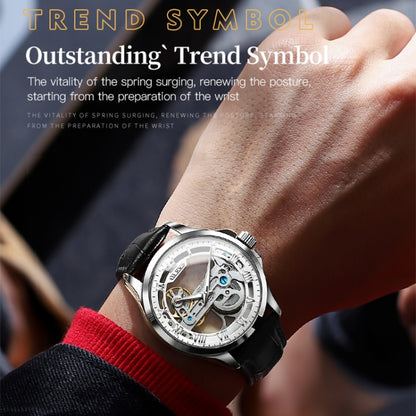OLEVS 6661 Men Fashion Luminous Waterproof Mechanical Watch