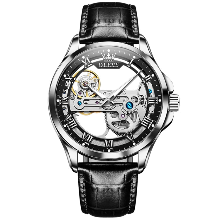 OLEVS 6661 Men Fashion Luminous Waterproof Mechanical Watch