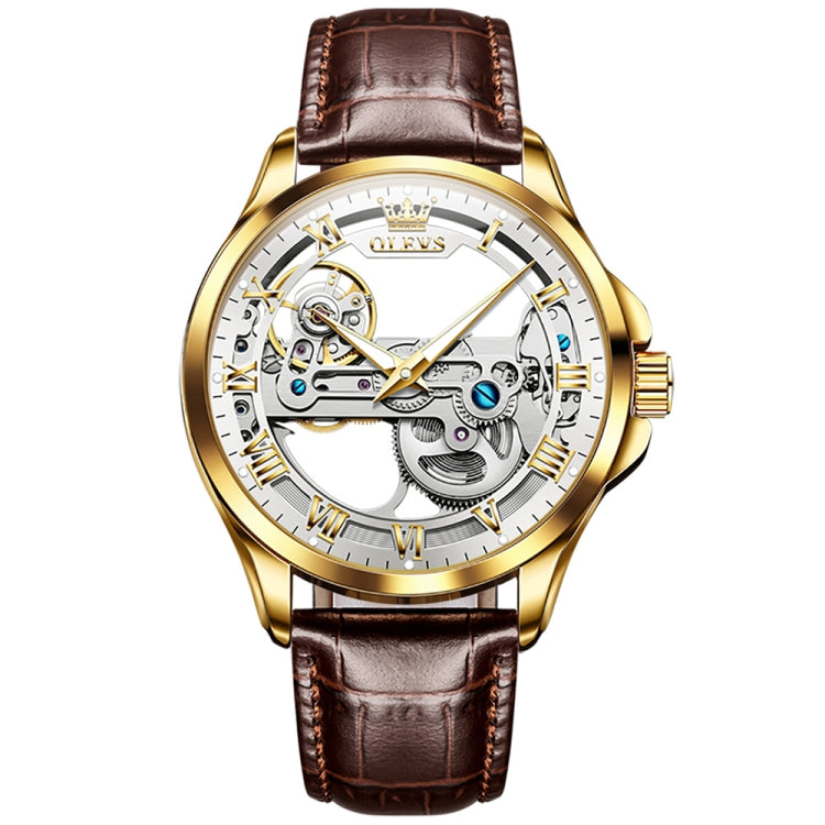 OLEVS 6661 Men Fashion Luminous Waterproof Mechanical Watch