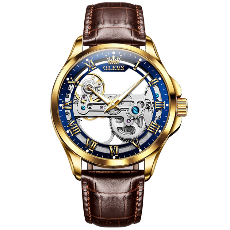 OLEVS 6661 Men Fashion Luminous Waterproof Mechanical Watch