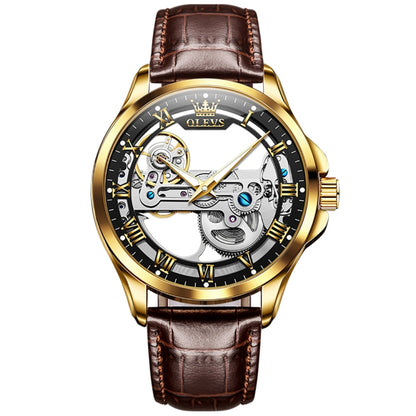 OLEVS 6661 Men Fashion Luminous Waterproof Mechanical Watch