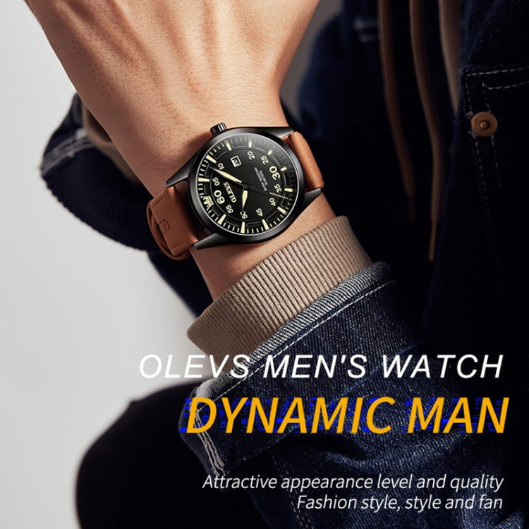 OLEVS 9962 Men Multifunctional Waterproof Quartz Watch