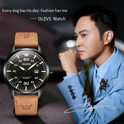 OLEVS 9962 Men Multifunctional Waterproof Quartz Watch