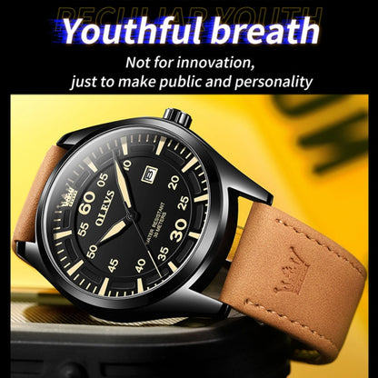 OLEVS 9962 Men Multifunctional Waterproof Quartz Watch