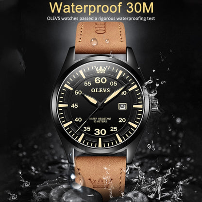 OLEVS 9962 Men Multifunctional Waterproof Quartz Watch