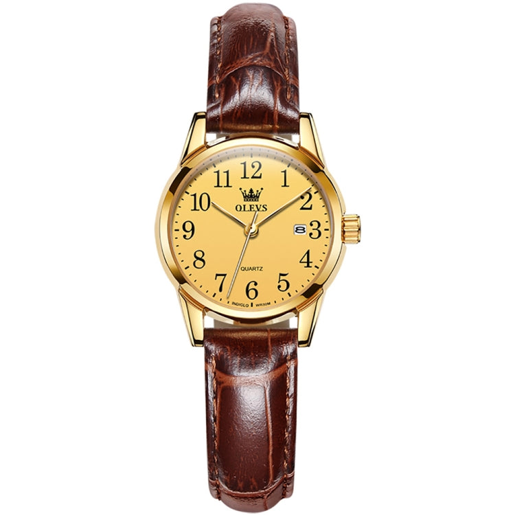 OLEVS 5566 Women Simple Single Calendar Waterproof Quartz Watch, 5566 Women